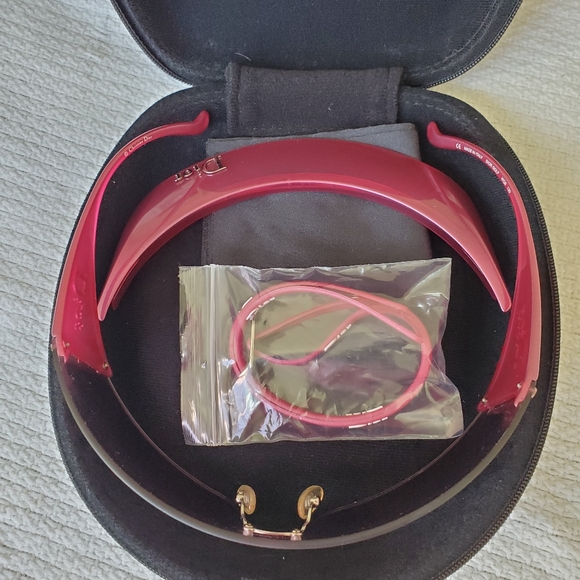 SOLD!! Vintage Christian Dior Pink Sunglasses NWOT - Picture 5 of 14